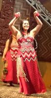 traditional Maori costume and dance