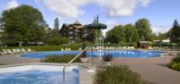 poolside at Le Chateau Montebello