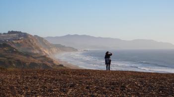 Northern California's Fort Funston Beach Northern California's Fort Funston Beach