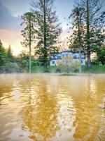 Terra Nostra's iron-rich thermal pools