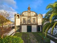 Sao Miguel's 15th century Convent of Caloura perched seaside