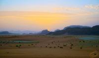Wadi Rum, Jordan via EarthXplorer.com
