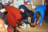 measuring babies in Ngong